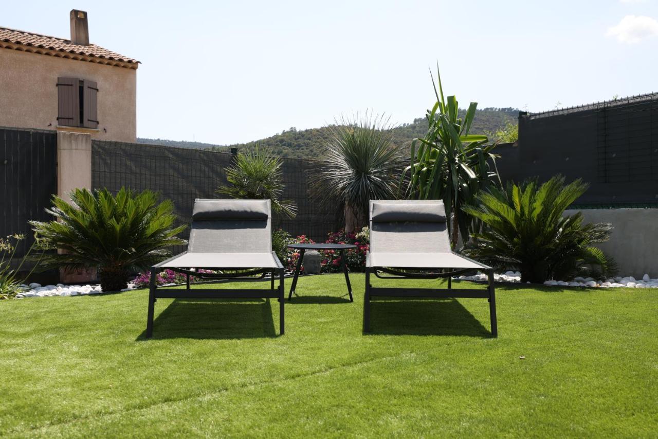 Superbe Villa Climatisee, Piscine, Jardin, Parking Le Plan-de-la-Tour Exterior foto