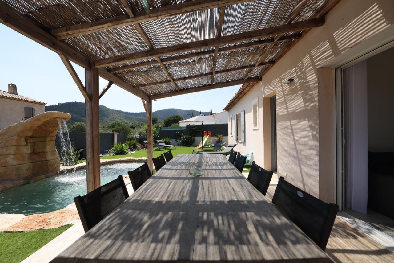 Superbe Villa Climatisee, Piscine, Jardin, Parking Le Plan-de-la-Tour Exterior foto