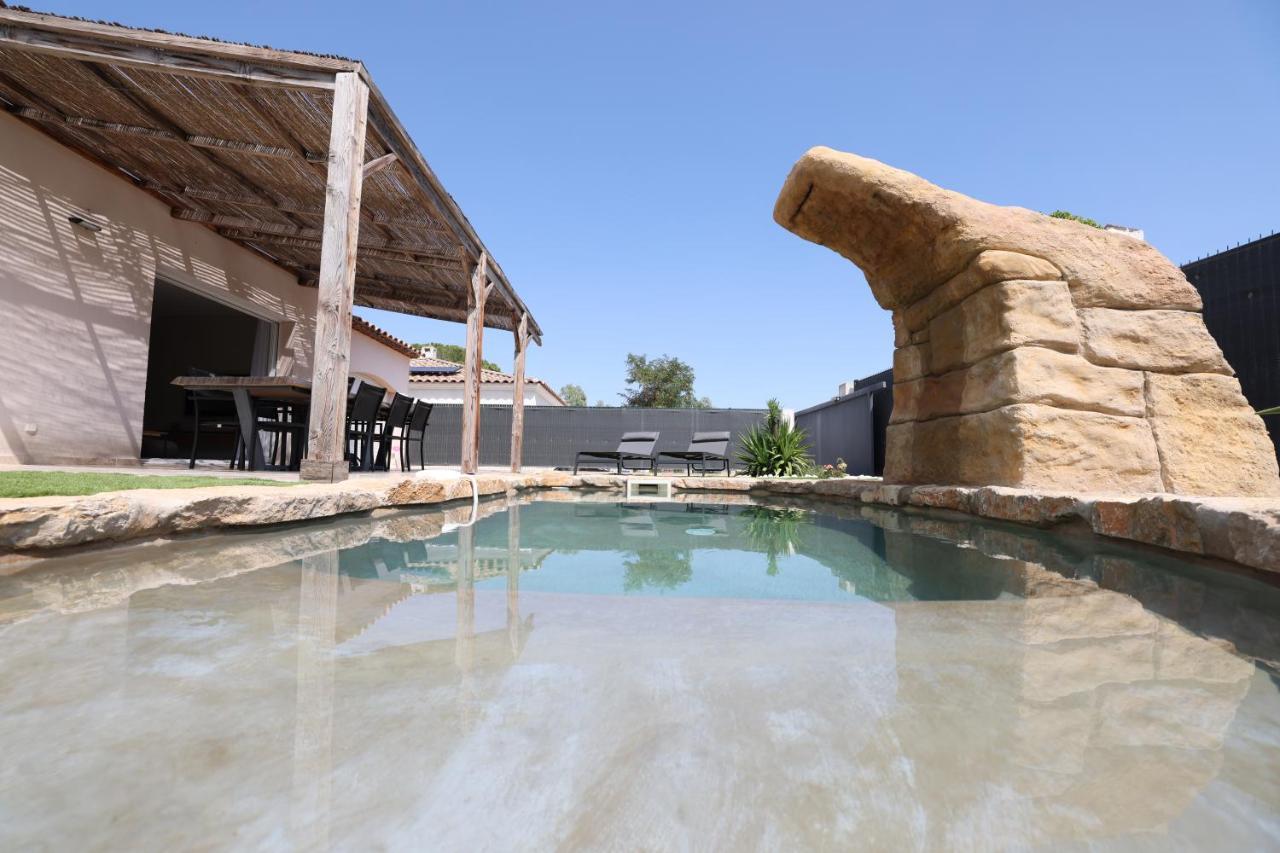 Superbe Villa Climatisee, Piscine, Jardin, Parking Le Plan-de-la-Tour Exterior foto