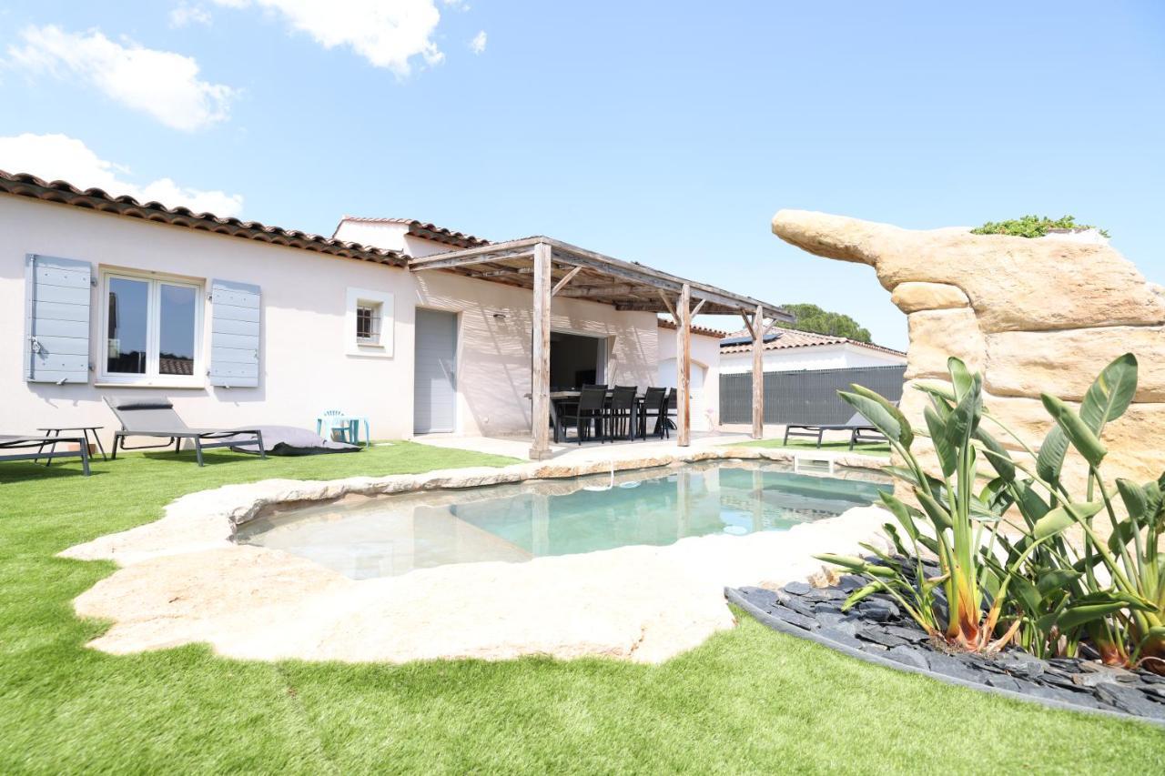Superbe Villa Climatisee, Piscine, Jardin, Parking Le Plan-de-la-Tour Exterior foto